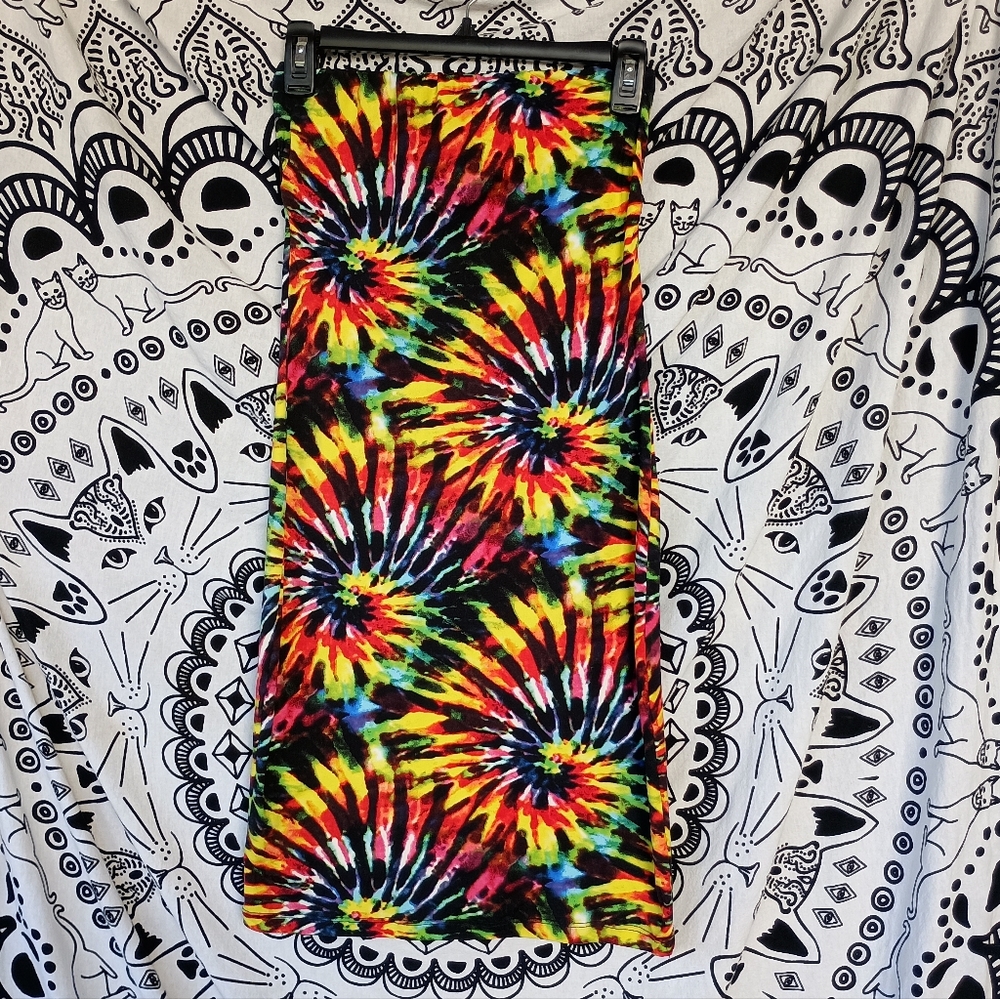 Absolutely It! Vibrant Tie-Dye Mini Dress‎